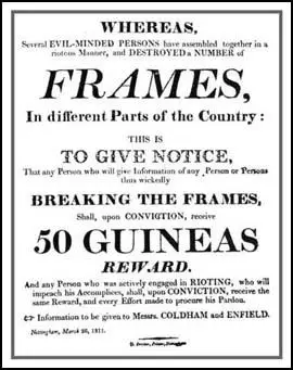 Poster published in 1811