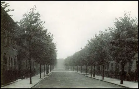 Tree planting in Bermondsey in the 1920s.