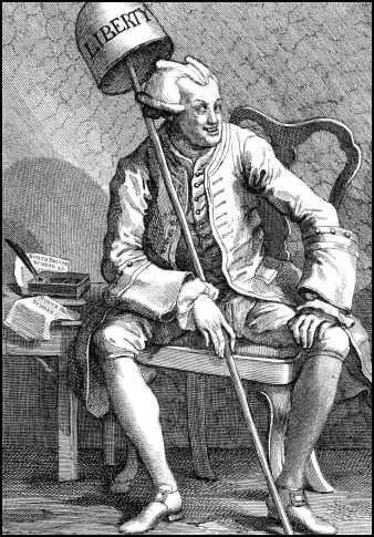 John Wilkes by William Hogarth (1763)