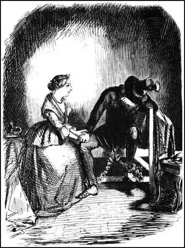 Queen Victoria: Tell me, dearest Albert, have you any railway shares?John Leech, Punch Magazine (1845)