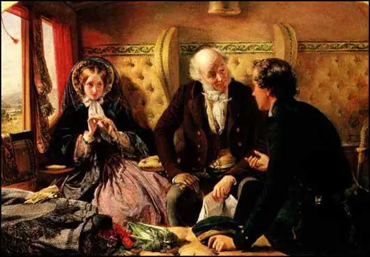 Abraham Solomon, First Class - the Meeting (revised version, 1855)