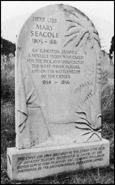 (S13) Mary Seacole's grave at St. Mary'sCatholic Cemetery, Harrow Road, London (S1)