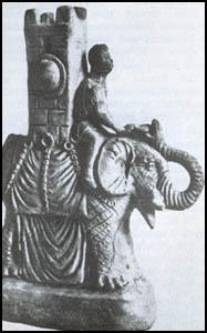 (A) A terracotta model (c. AD 50)