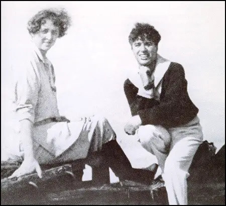 Clare Sheridan with Charlie Chaplin