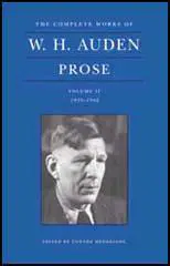 W. H. Auden : Prose 