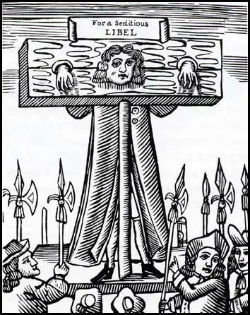 Titus Oates in the pillory (1685)