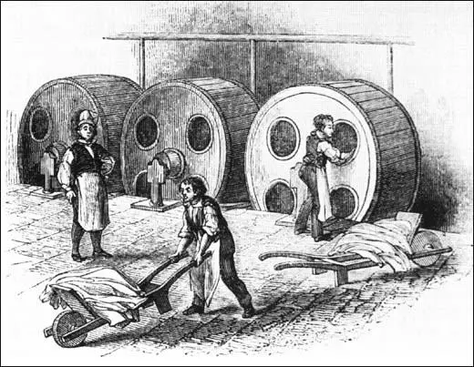 This drawing of Dash Wheels appeared inAn Illustrated Itinerary of the County of Lancaster (1842)