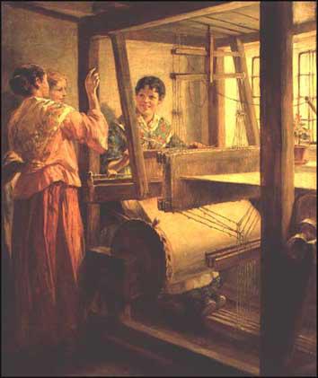 Handloom Weavers by A. W. Bayes