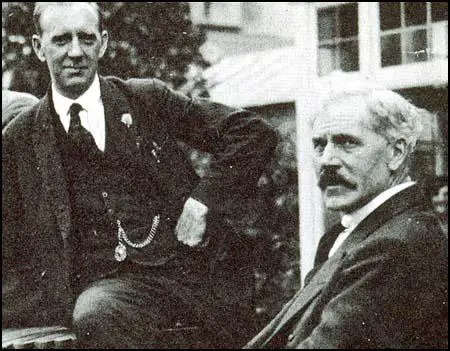 A. J. Cook with Ramsay MacDonald