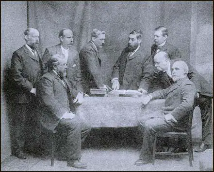 The Labour Group on the London County Council in 1898.