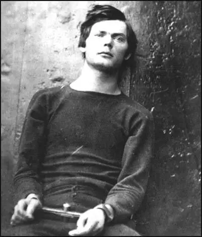 Just before he was executed Lewis Powellwas photographed by Alexander Gardner.