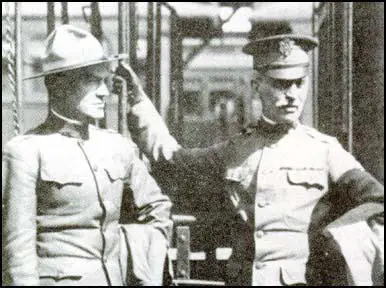Lieutenant Colonel Hugh Johnson and General Enoch Crowder