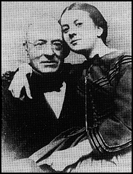 Fanny with her father, William Lloyd Garrison