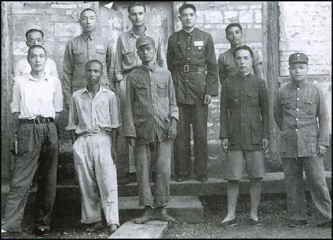 Jack Anderson with Chinese Nationalist Guerrillas in the Second World War