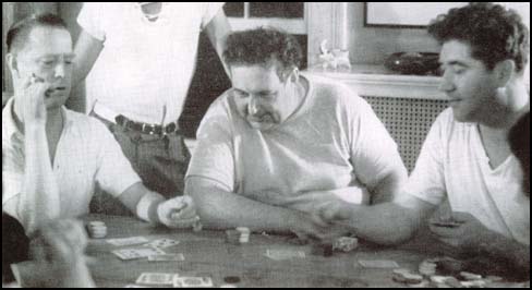 Westbrook Pegler, Heywood Broun and Quentin Reynolds playing poker.