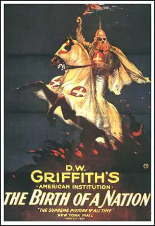 Film poster for Birth of a Nation (1915)