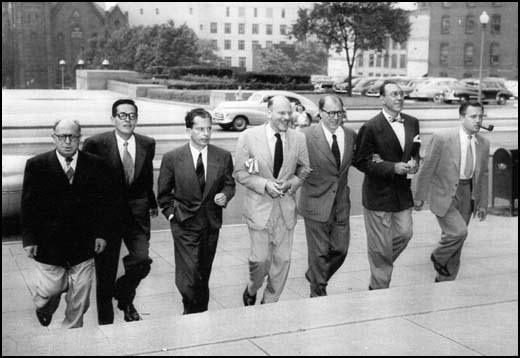 Samuel Ornitz, Ring Lardner, Albert Maltz, Alvah Bessie,Lester Cole, Herbert Biberman and Edward Dmytryk