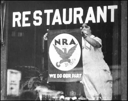 Restaurant supporting the NRA scheme.