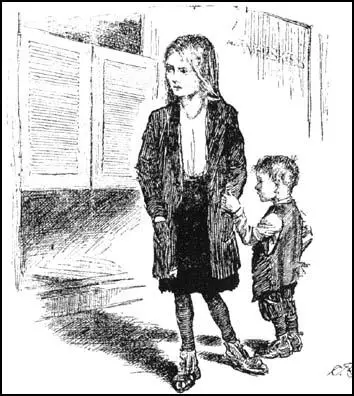 "Daddy's in there. Our shoes, and stockings and clothesand food are in there, too, and they'll never come out." Chicago Sun Times (1927)