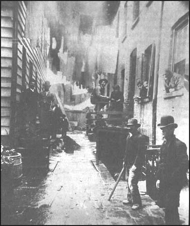 Jacob Riis, Bandits' Roost (1890)