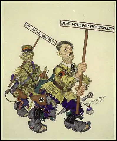 Arthur Szyk, Don't Vote for Roosevelt (1944)