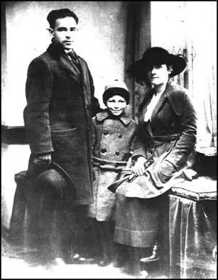 Photograph of the Sacco family taken in Boston on the day the murders took place.