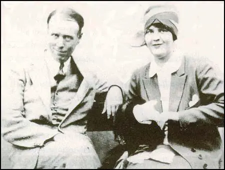 Sinclair Lewis and Dorothy Thompson in 1928.