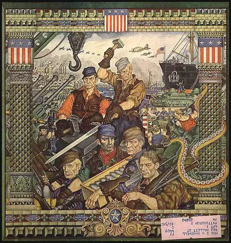 Arthur Szyk, Labor Day (1942)