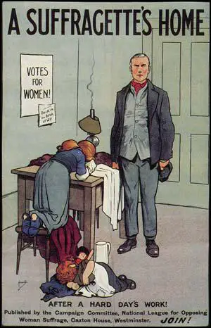 Anti-Suffrage Poster by John Hassall (1912)