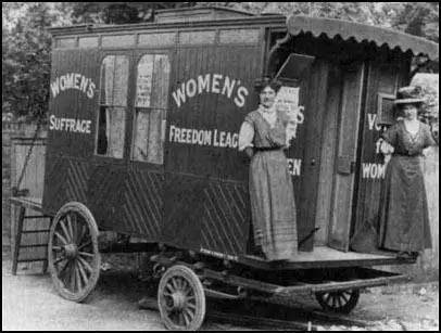 Women's Freedom League's touring publicity caravan.