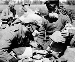 Poison Gas used in April 1915