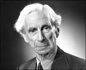 Bertrand Russell: "The only thing that will redeem mankind is cooperation".