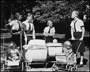 What was life like for schoolgirls in Nazi Germany?