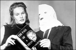 Why did this man always wear a hood when appearing in public?