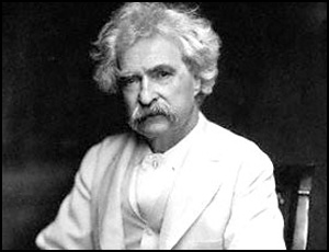 Mark Twain: "I have never let my schooling interfere with my education."